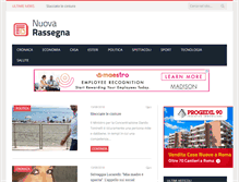 Tablet Screenshot of nuovarassegna.it
